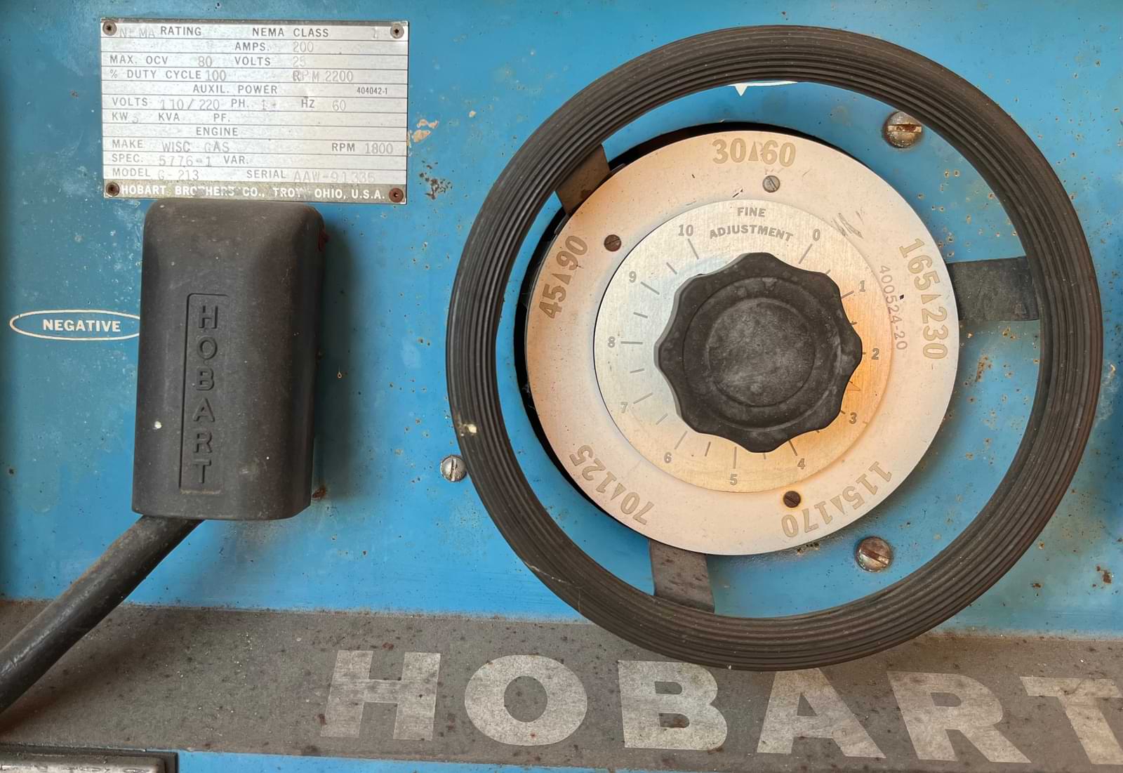 Hobart welder